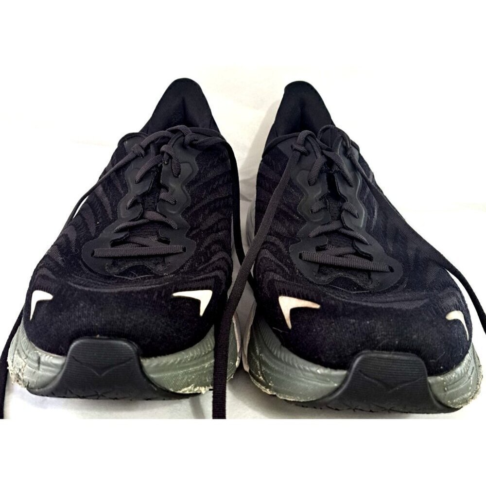 Hoka One One Men's 12.5 Arahi 6 Black Athletic Low Cut Sneakers